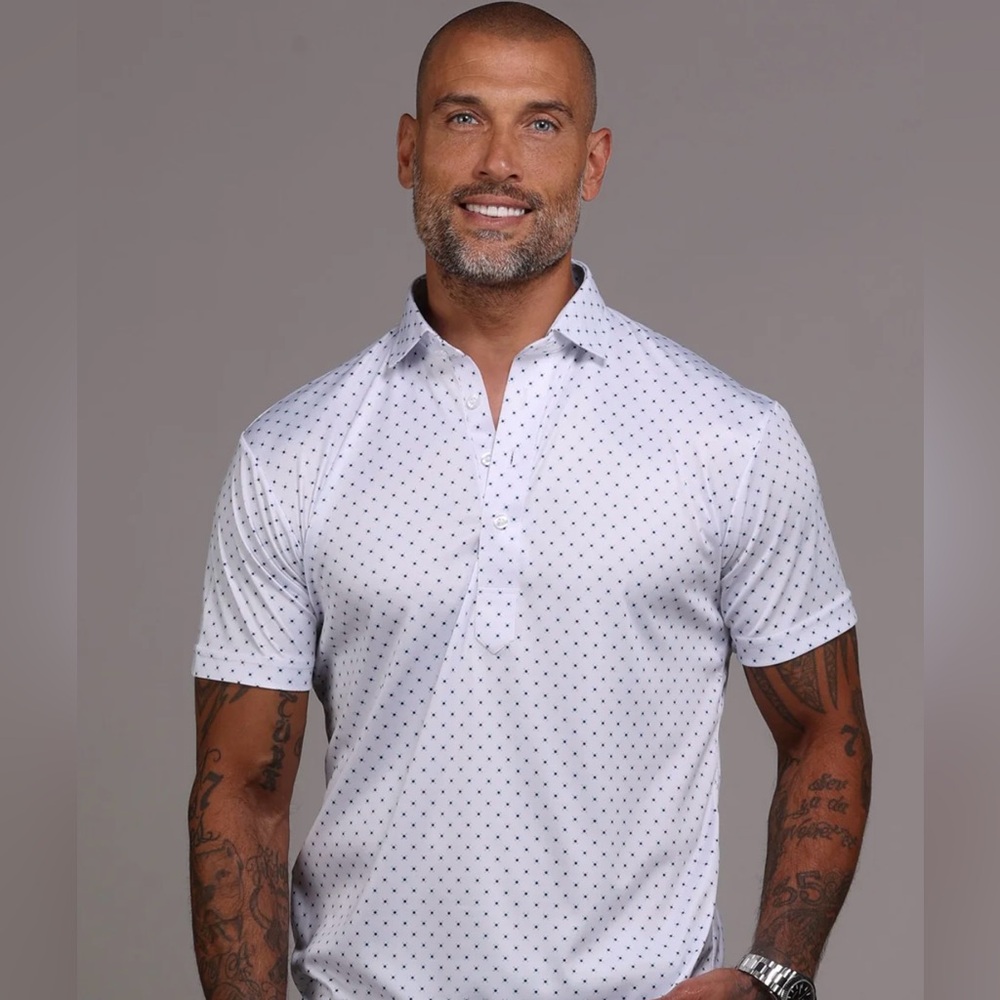 NWOT Collars & Co Semi Spread Collar Polo Relaxed Fit XL